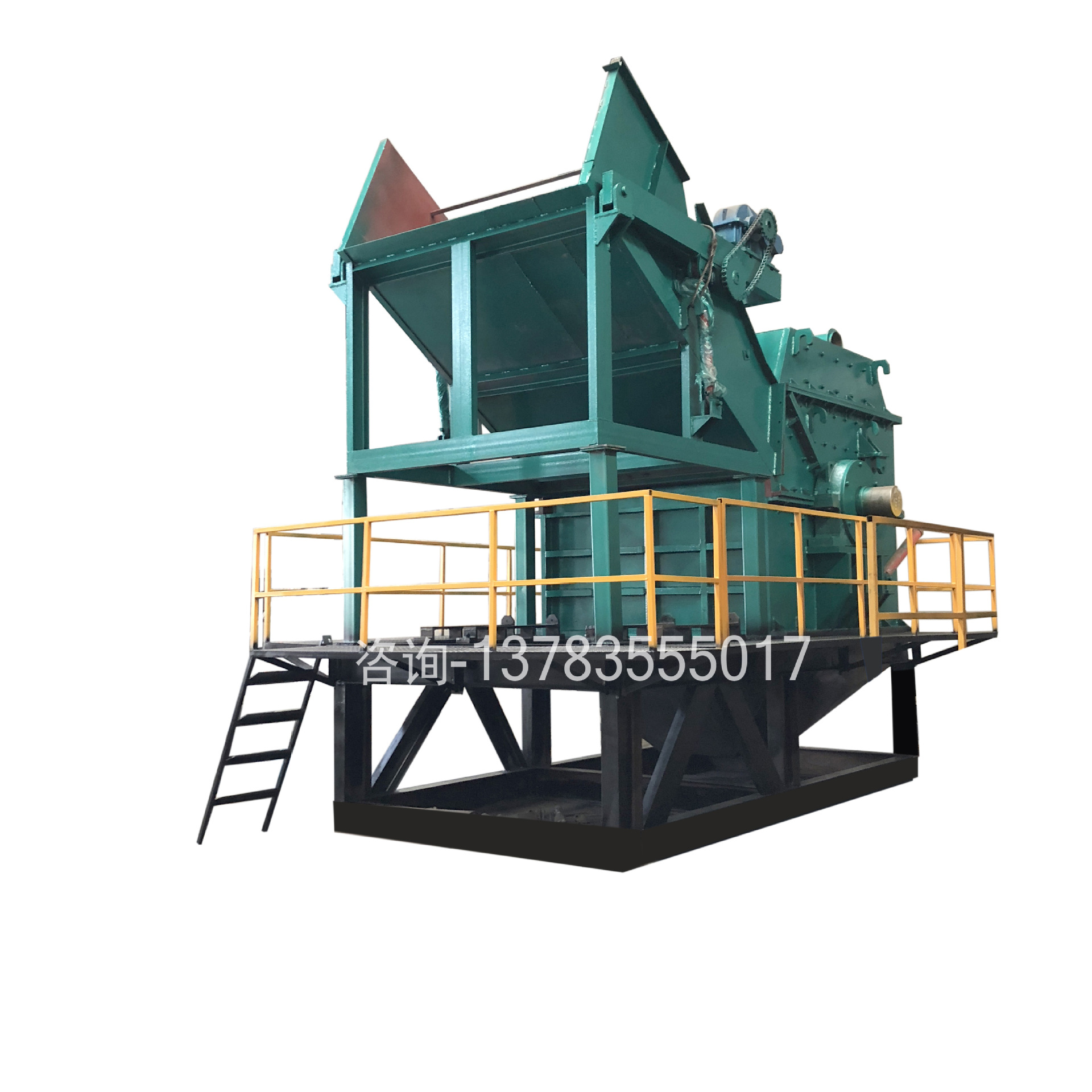 新型废旧金属破碎机 易拉罐油漆桶破碎机 移动型报废汽车破碎站