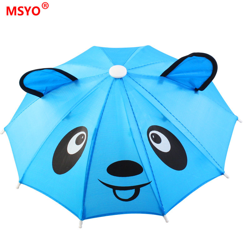 18 pulgadas muñeca paraguas American Girl muñeca juguete accesorios 20cm algodón muñeca vestir paraguas Accesorios