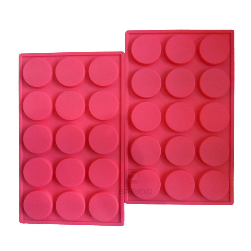 DIY15 round chocolate biscuit mould silicone cake mould round silicone baking mould handmade soap mould