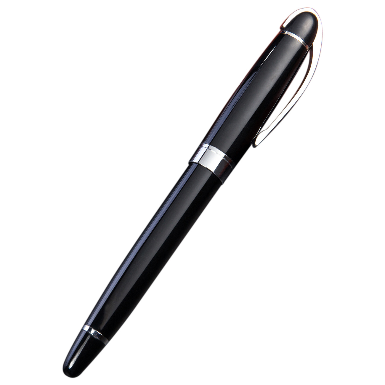 Pluma de firma de negocios 2022 primavera nuevo metal gel pluma suministros de oficina logotipo imprimible Bolígrafo De Metal