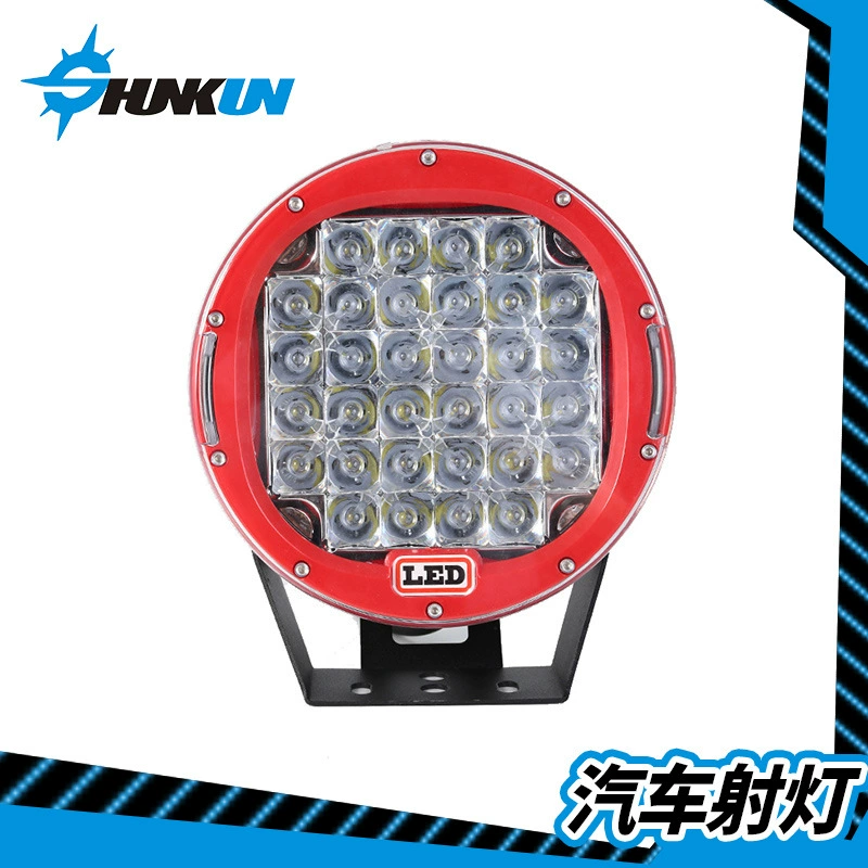 9-дюймовый Мощный светодиодный рабочий свет мощностью 96 Вт, модифицированный внедорожный Автомобильный свет, светодиодный прожектор, прожектор, дальний свет