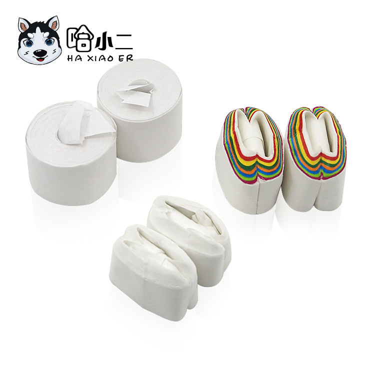 Mouth spit double ribbon white mouth pull paper color mouth spit paper 12 a pack of stage interactive magic props