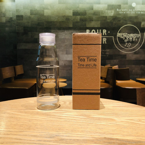 teatime plastic glass cup men and women portable cute internet celebrity ins street stall Korean version student water bottle tea cup