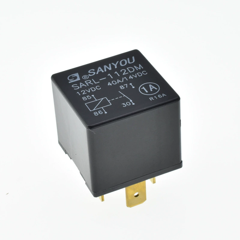Автомобильное реле Sanyou SARL-112DM 12VDC набор нормально открытых 4 контакта 40A14VDC