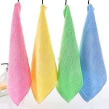 洗碗巾厂家批发竹纤维洗碗巾不沾油小方巾 吸水厨房清洁洗碗巾