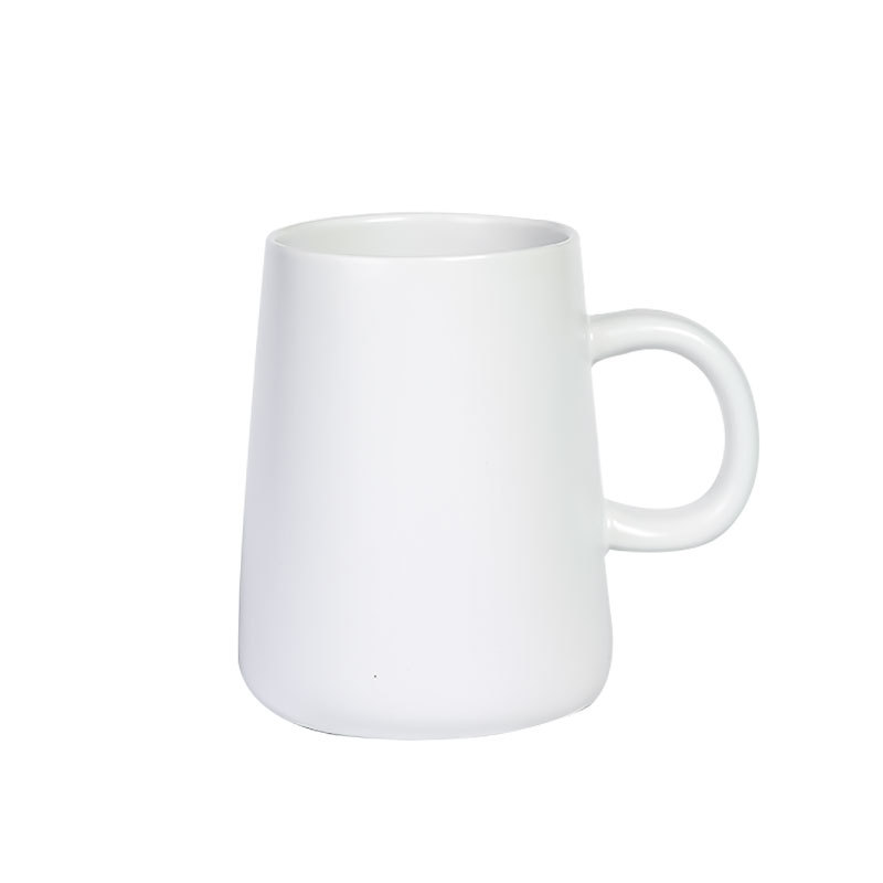 Taza de cerámica mate de gran capacidad para café, para uso doméstico, regalos corporativos, recuerdos, impresión de logotipo personalizado