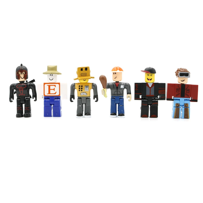 Коллекционные конструкторные фигуры ROBLOX — Первый выпуск, 24 модели, простая упаковка в мешке, 8,5 см