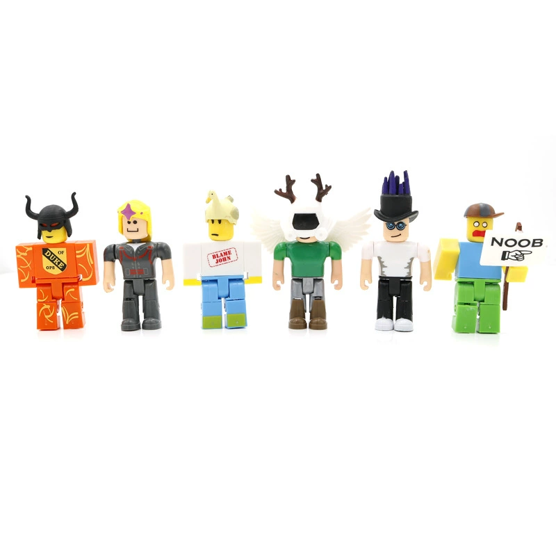 Коллекционные конструкторные фигуры ROBLOX — Первый выпуск, 24 модели, простая упаковка в мешке, 8,5 см