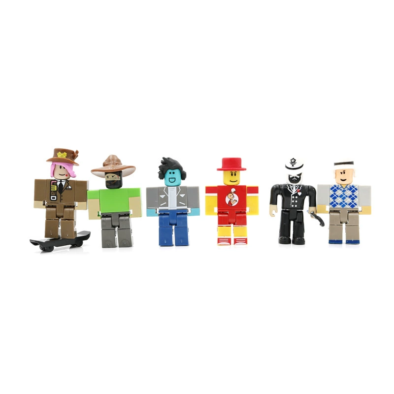 Коллекционные конструкторные фигуры ROBLOX — Первый выпуск, 24 модели, простая упаковка в мешке, 8,5 см