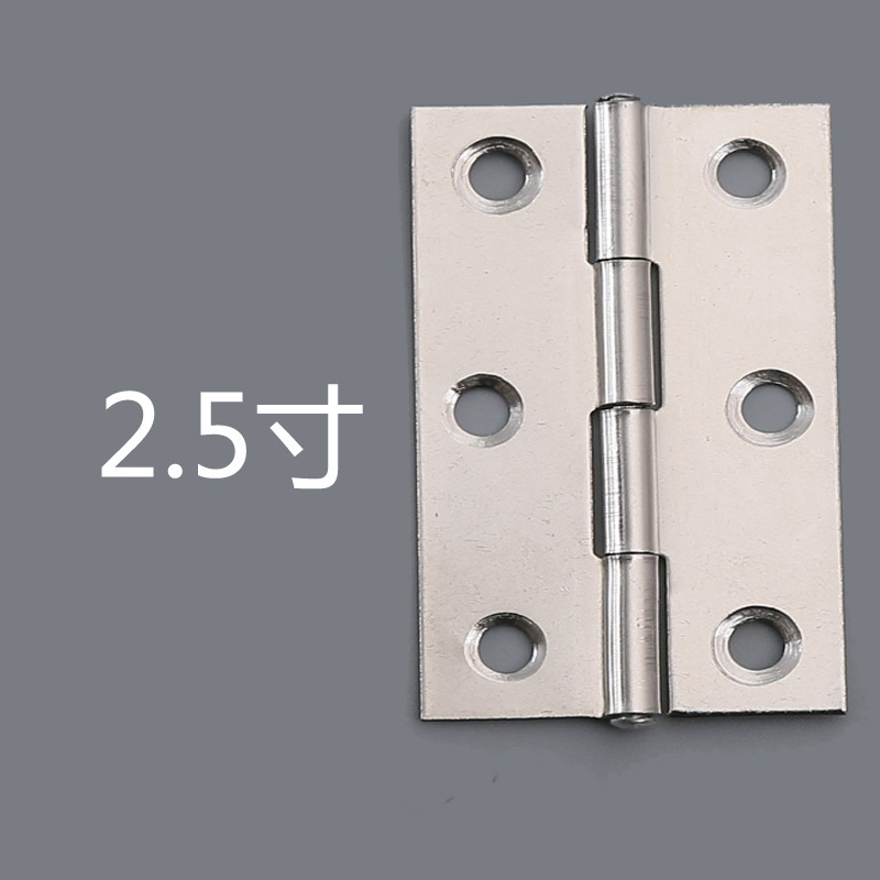 201 bisagra de equipaje puerta de madera plana abierta bisagra de acero inoxidable silenciador puerta y ventana accesorios de hardware de soldadura