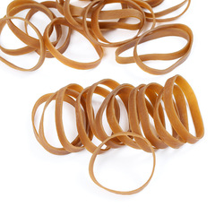 Direct Manufacturer Sales High-Elasticity Durable Rubber Bands 50x8mm Wide Thick Strong High-Temperature Resistant Rubber Rings Skins Bands