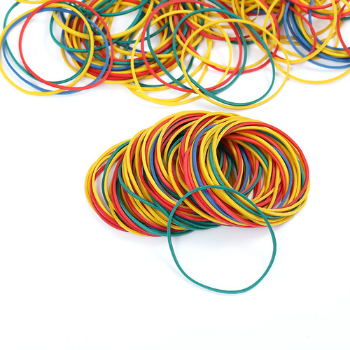 Vietnamese rubber bands high elasticity durable 5.0*1.4 solid color rubber rings rubber bands cowhide bands wholesale