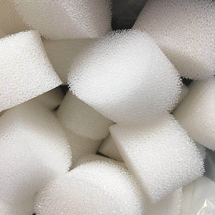 厂家批发50目圆柱开孔海绵 小章鱼内胆海绵 黑色吸水起泡清洁棉芯