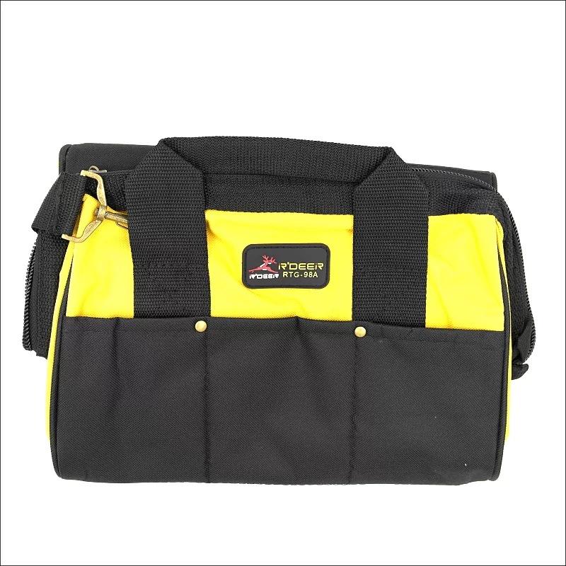 货源直供飞鹿耐磨硬架式工具包帆布电工维修包牛津工具袋工具包