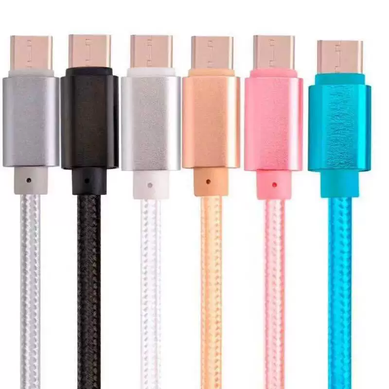 Apple, совместимый нейлоновый зарядный кабель, тканый кабель для мобильного телефона, Android