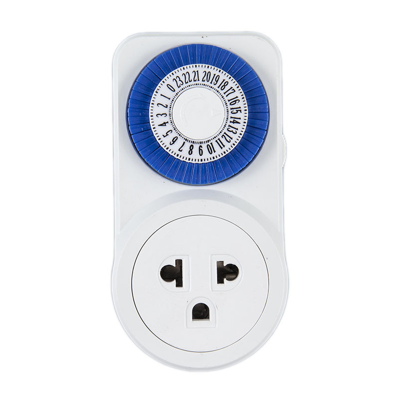 跨境24小时机械式定时器插座家用 定时开关 厂家直销泰式多功能