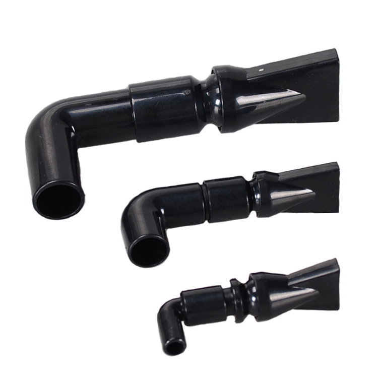 Fish tank aquarium duckbill nozzle 360 degree outlet nozzle small large back filter bottom filter