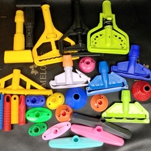 拖把塑料配件 塑料夹头 圆头塑料件 地拖塑料夹头 墩布夹头零件