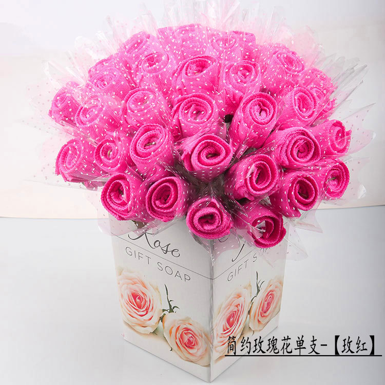Wholesale cake towel rose towel Valentine's Day creative gift micro-business push opening small gift activities
