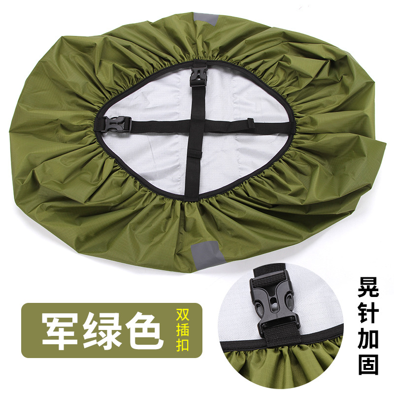 Армейский зеленый-Светоотражающий двойной штекер