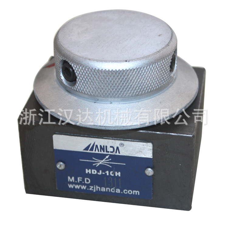 浙江厂家供应液压阀  HD系列锯床节流阀 HDJ-10H合济节流阀
