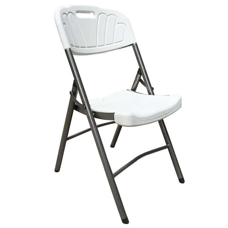 Fábrica al por mayor silla plegable de plástico silla plegable portátil multifuncional Silla de entrenamiento simple Silla de conferencia Silla de actividad al aire libre