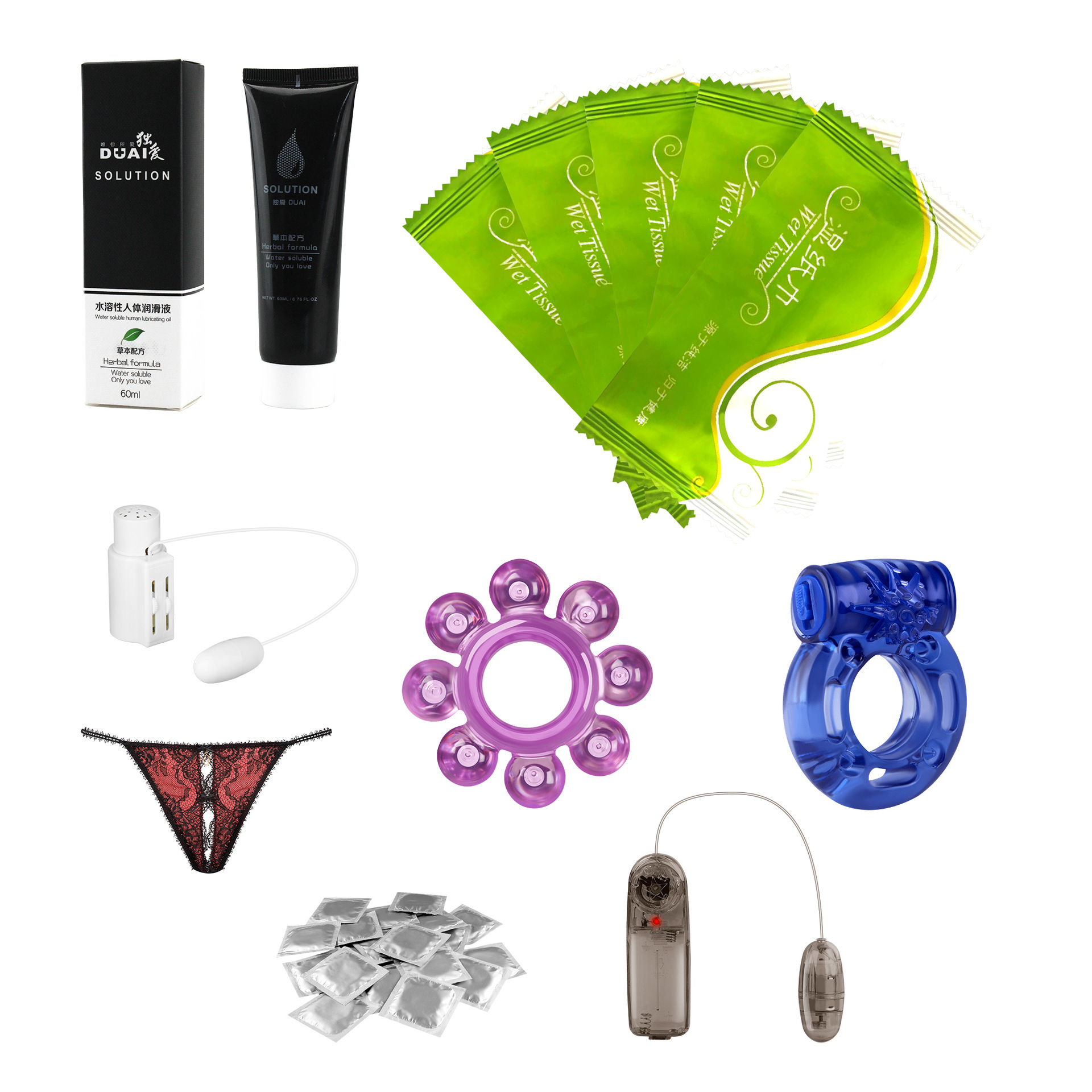 Fun set gift generation customer care adult supplies a generation of men's and women's sex toys combination