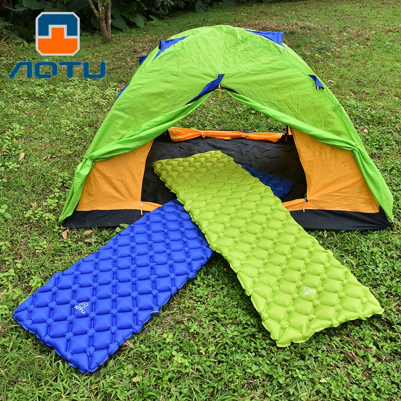 Открытый надувной коврик кемпинг пляжный коврик альпинистская палатка влагостойкий коврик взрыв TPU на воздушной подушке Кемпинг AT6241