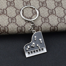 金属钥匙扣 商务广告礼品点钻滴胶钢琴钥匙扣钥匙扣挂件 GX-274