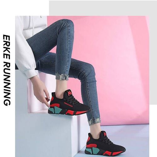 Manufacturers supply spring and autumn new Korean fashion women's shoes, casual sports, student shoes, travel shoes