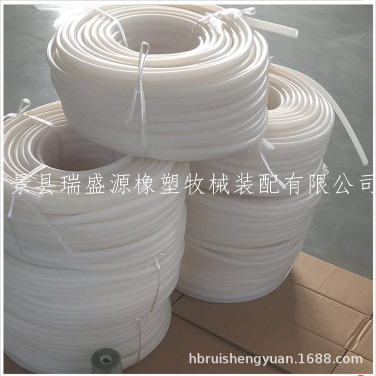 奶牛养殖场挤奶厅挤奶设备配件  硅胶透明奶管 橡胶奶管