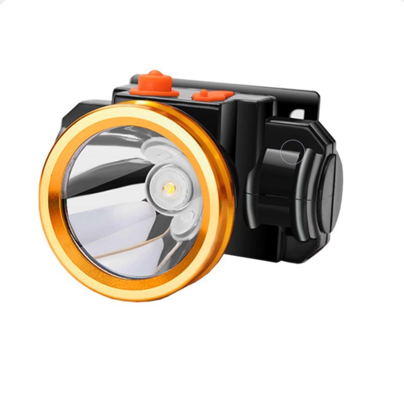 强光60WLED大功率矿灯大容量锂电池防水头灯户外头戴手电筒钓鱼灯