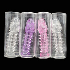 Luxurious men's wolf braces sex toys crystal braces with thorns pearl thorn braces adult products drop shipping