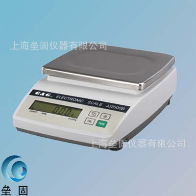 JJ2000B美国双杰电子天平,2000g/0.01g 精密天平秤 电子称