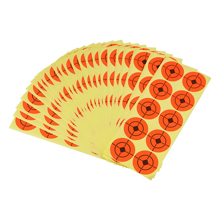 外贸亚马逊射箭目标斑点纸面贴纸弓箭飞镖射击练习贴纸速卖通热卖