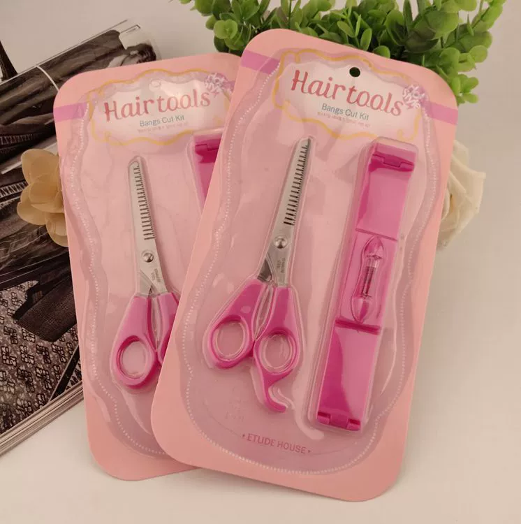 Bangs, trimmer, scissors, set, Korean style