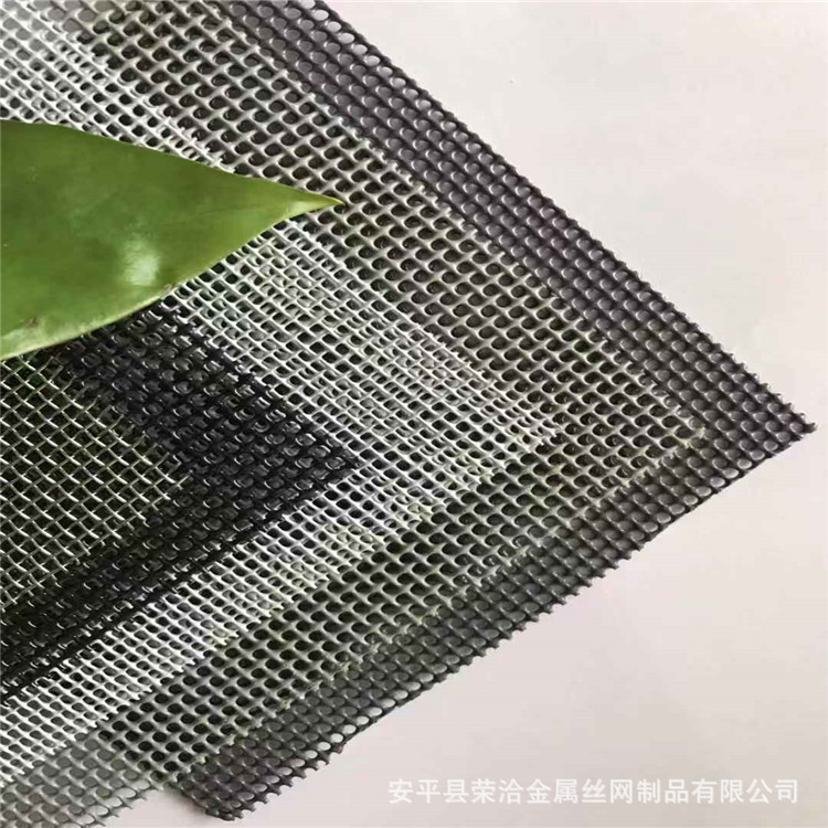金刚网304不锈钢材质网加密猪场养殖防蚊方孔纱窗批发黑色亚光