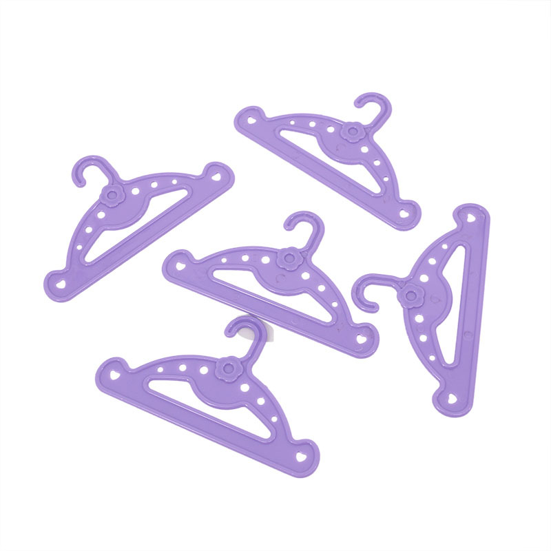 18-pulgadas chica americana muñeca ropa percha muñeca percha ropa de mascota percha mini juguete percha muñeca accesorios