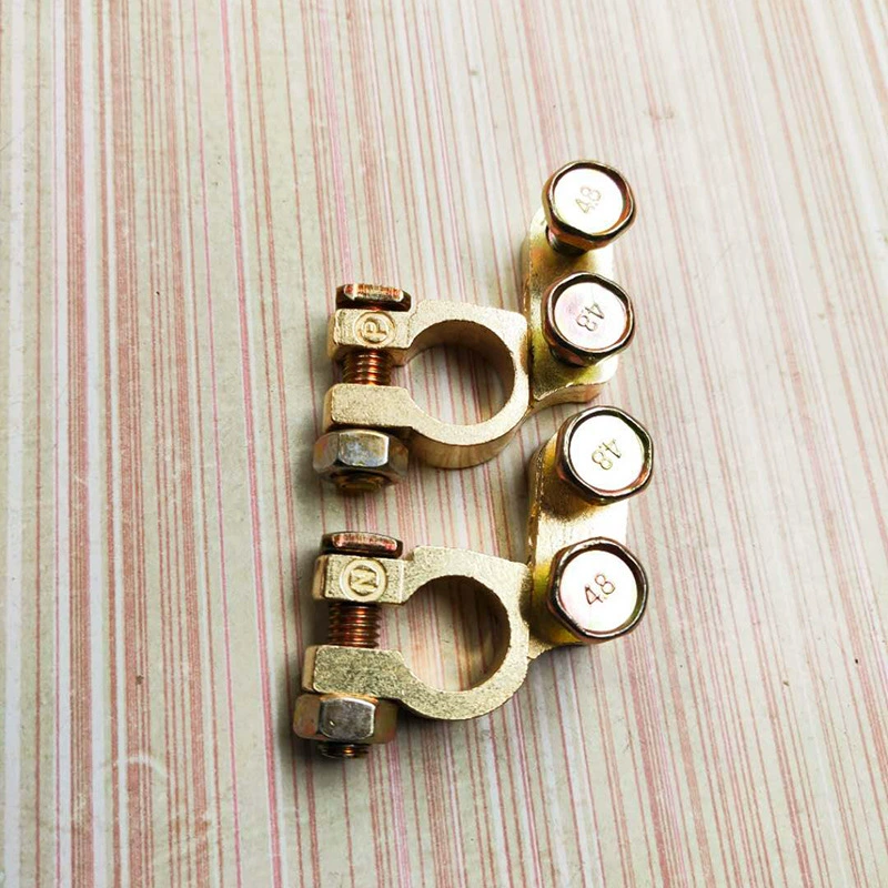 ИСТОЧНИК Фабрика оптом Чистая медь патрон батарейный зажим аккумуляторная свайная головка алюминиевый Магниевый сплав патрон