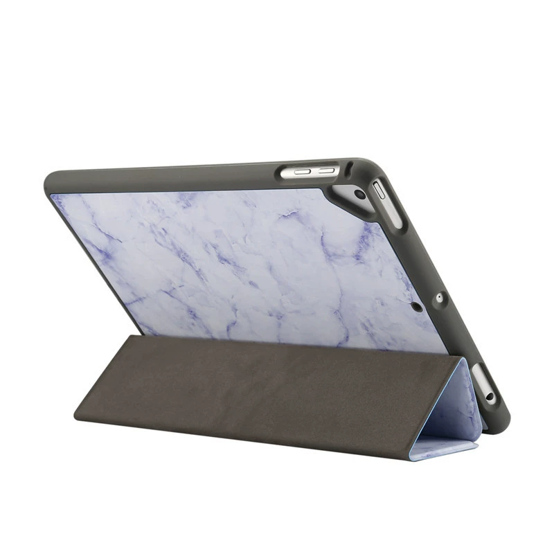 Подходит к старым моделям 2018IPAD 9.7-дюймов мраморный рисунок планшет кожаный чехол 9.7 Air2 с защитным чехлом britch