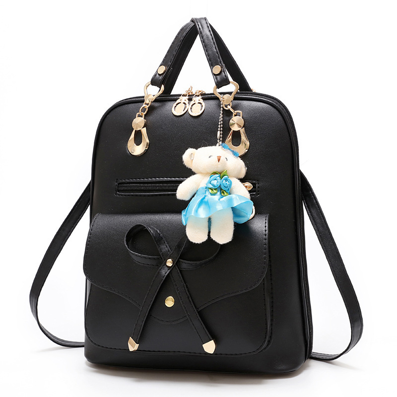 Backpack, capacious one-shoulder bag, 2023 collection, Korean style