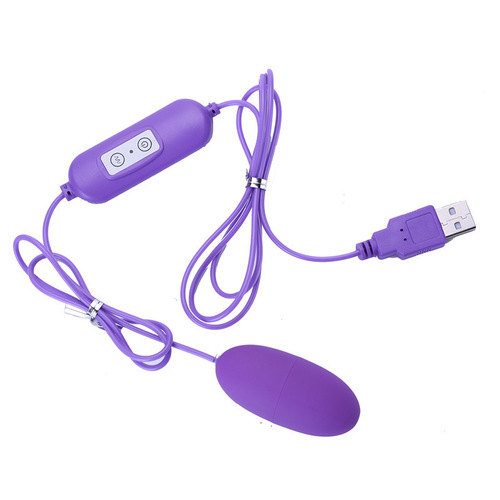 usb variable frequency single jump double vibrating egg mute variable frequency waterproof vibration wire controlled single and double strong shock massage female sex products