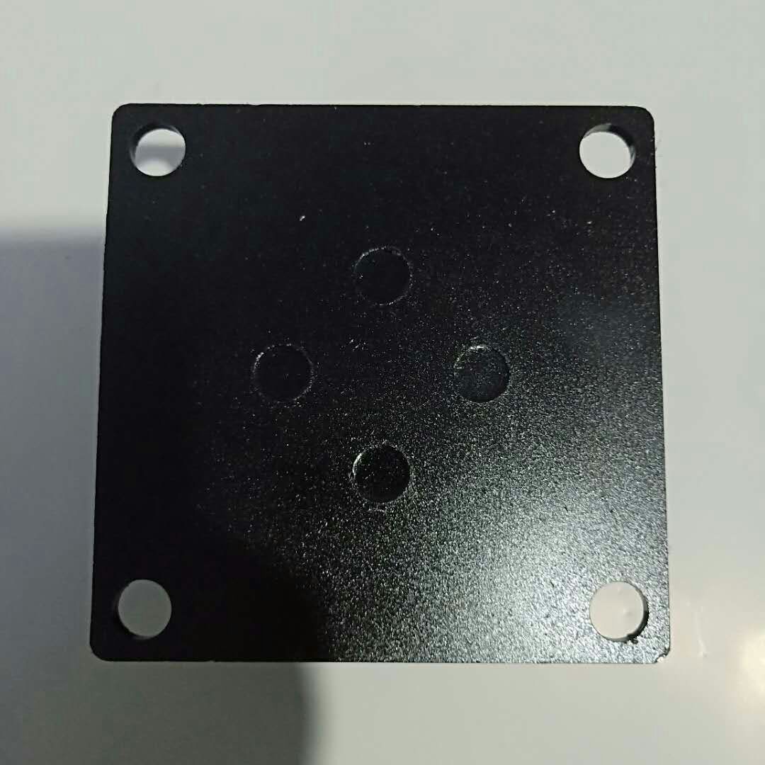 天然减震块打夯机 震动夯用缓冲橡胶块夯实器 液压夯橡胶减震器