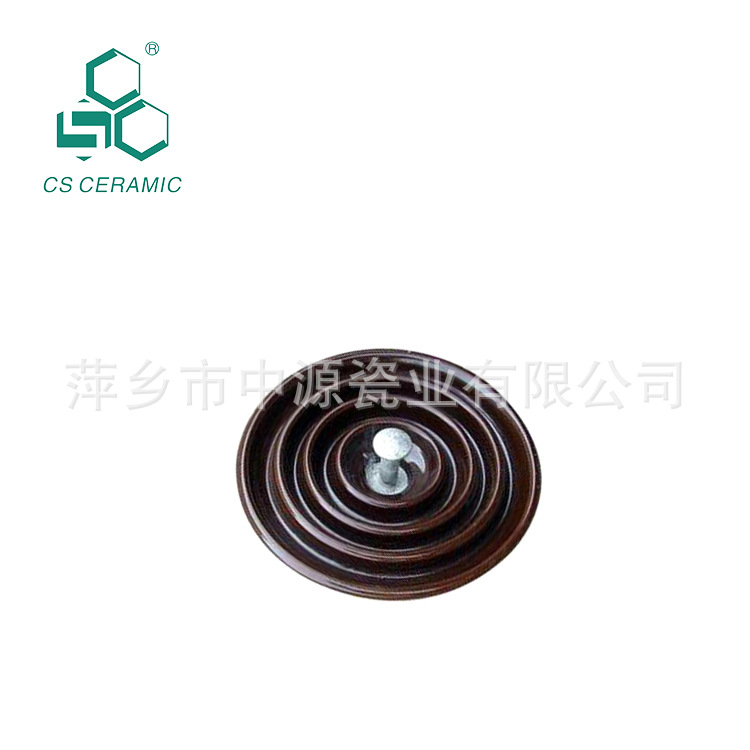 萍乡市中源瓷业 供应XP-70悬式绝缘子 陶瓷绝缘子