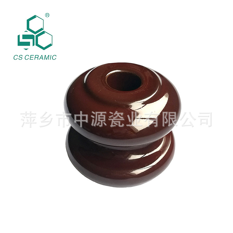 萍乡市中源瓷业 供应碟式陶瓷绝缘子 碟式瓷绝缘子