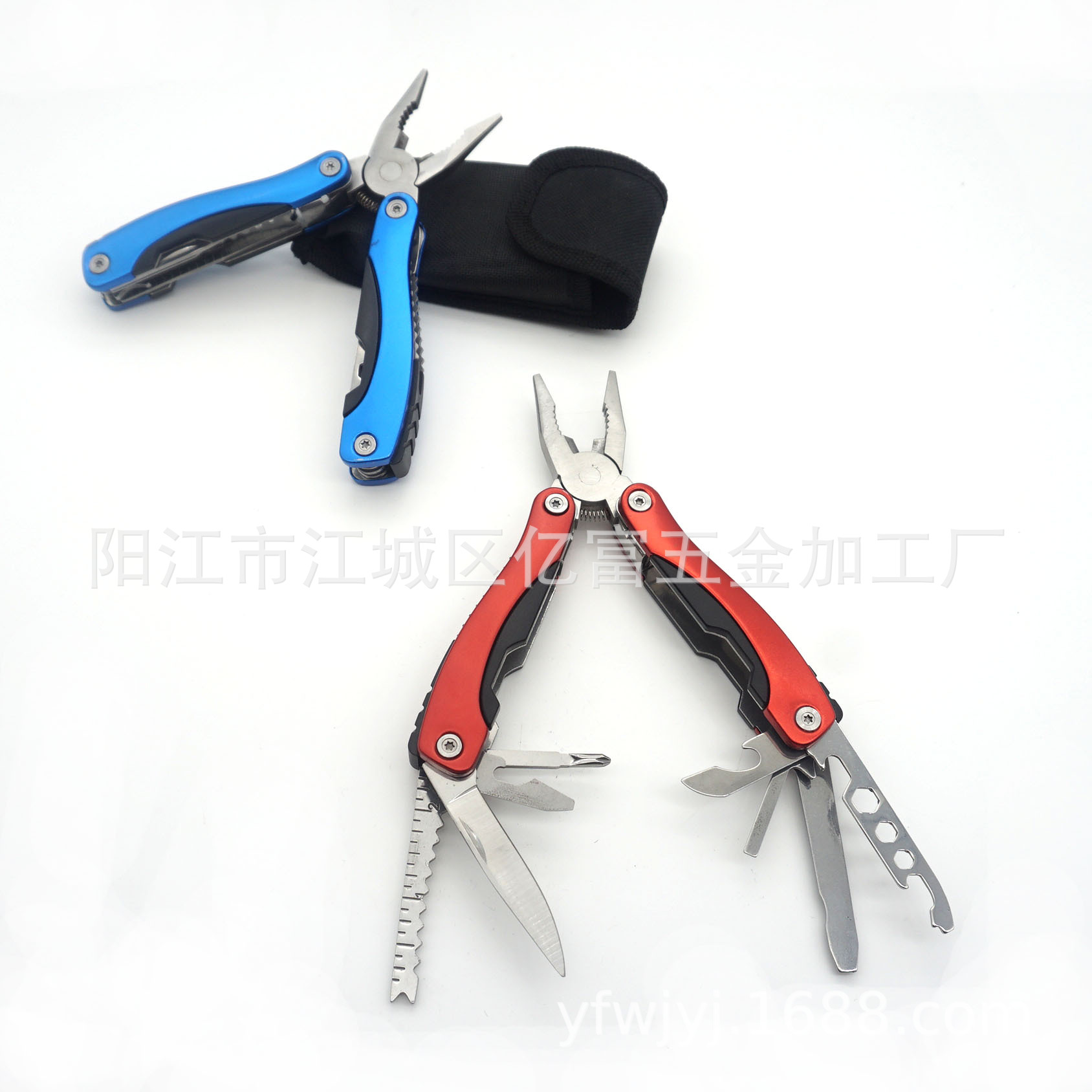 批发多功能刀钳 可折叠多功能工具钳子 户外野营钳