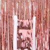 2 -meter rain silk curtain birthday wedding scene layout festival party photo background wall decoration bright rain silk curtain