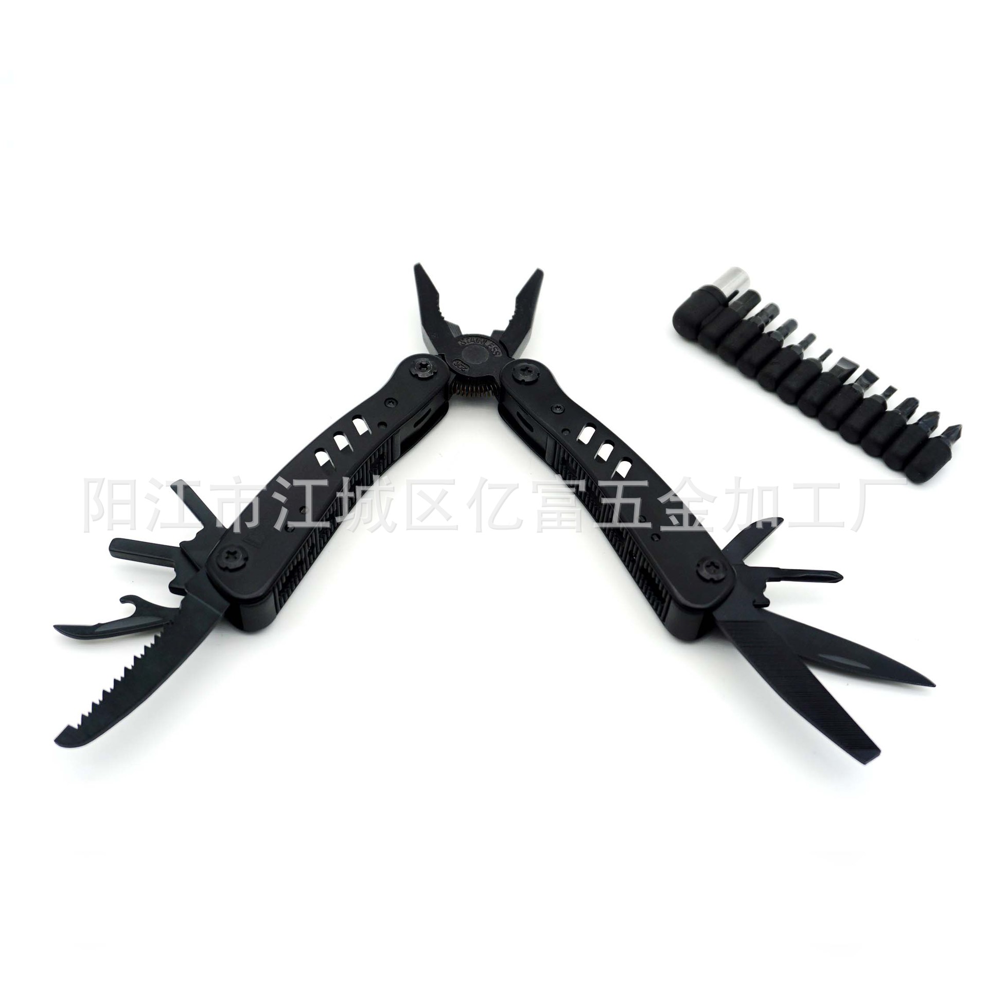 供应多功能发黑钳子多功能刀钳汽车礼品野营工具钳