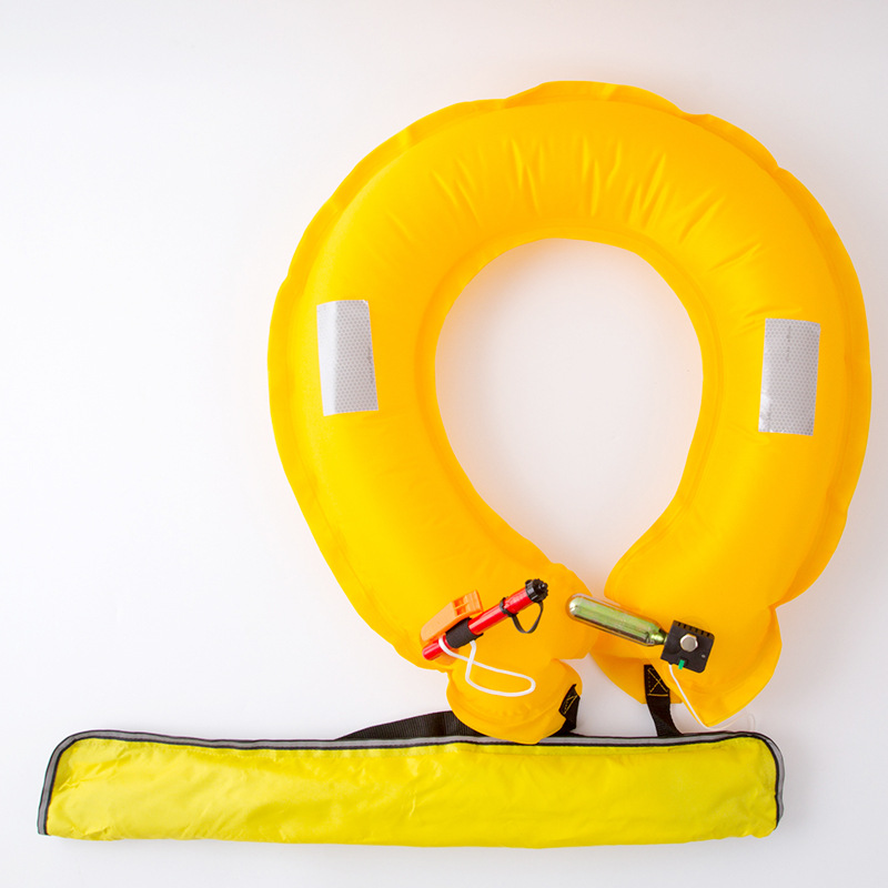 Automatic belt for fishing, inflatable life jacket, handheld professional swimming ring for adults 3
