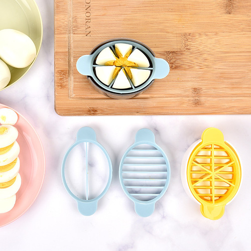 Plastic six-cup fancy preserved egg splitter egg cutter egg opener egg splitter egg splitter kitchen gadgets